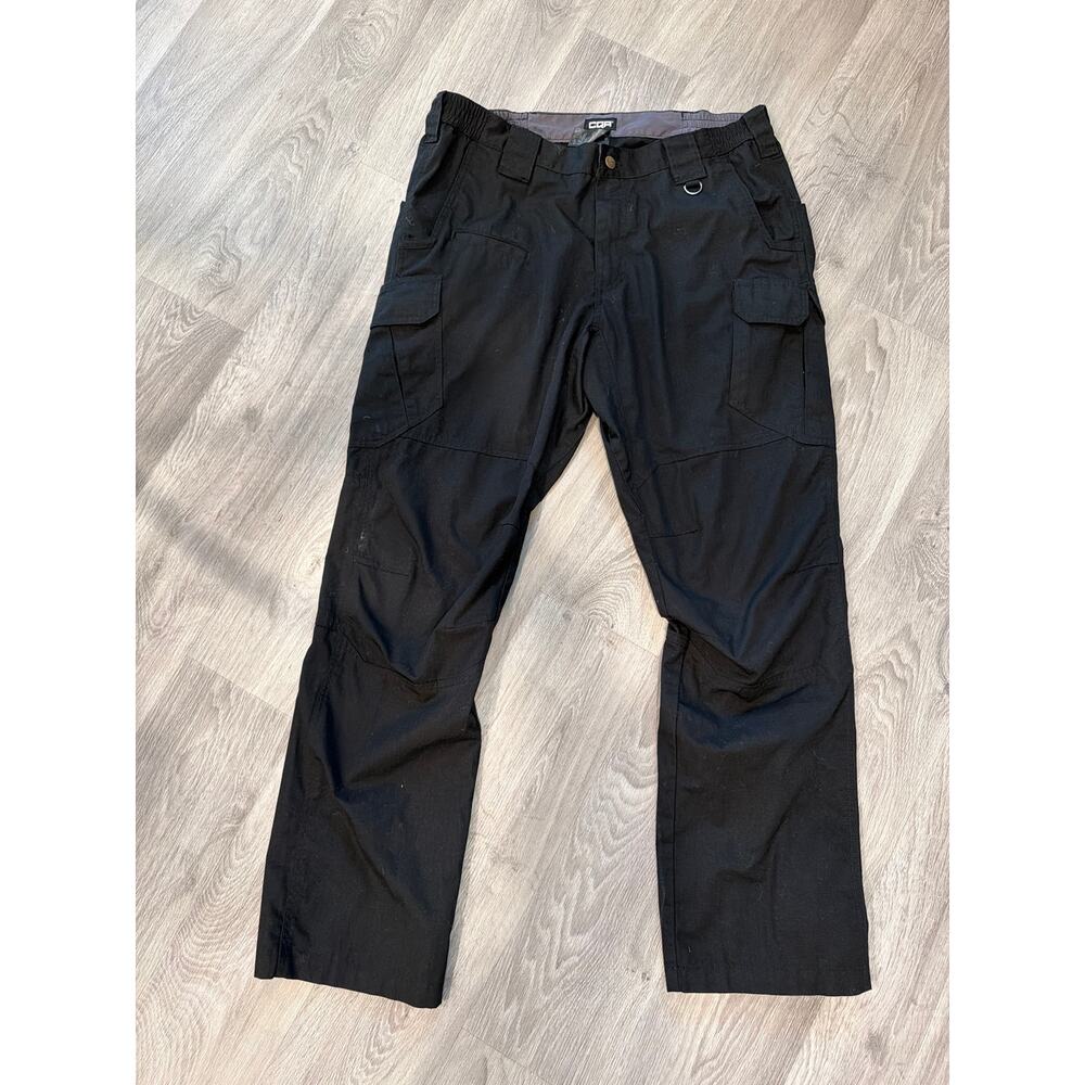 CQR size 36x34 black cargo tactical pants